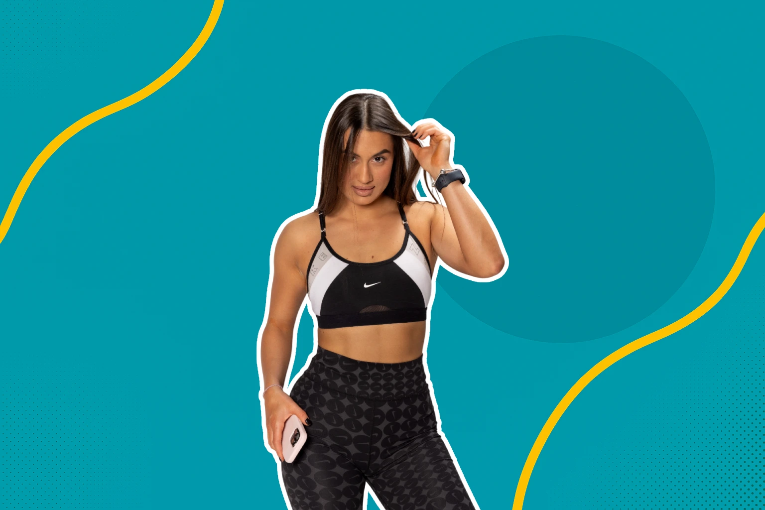 Ivana Savković tokom treninga – intervju o realnom pristupu fitnesu, ishrani i zdravim navikama.