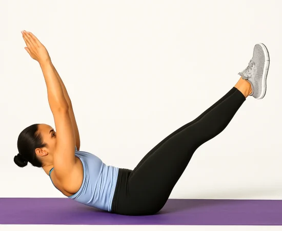 Hollow body hold – statička core vežba za izgradnju snage i stabilnosti.