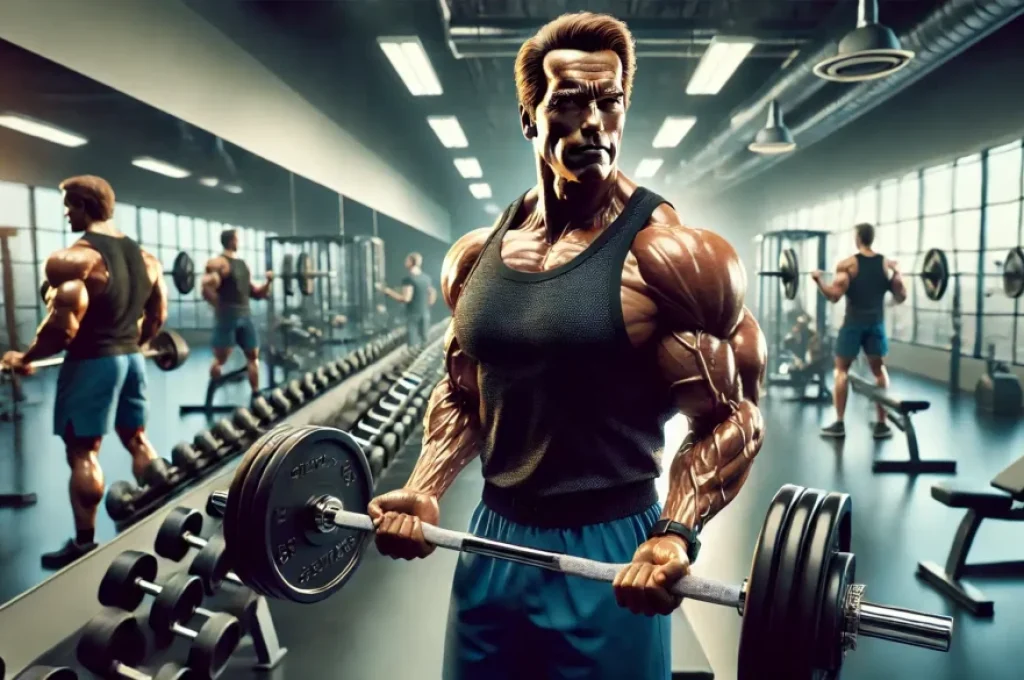 Arnold Švarceneger u teretani izvodi vežbu sa tegovima – pogledajte njegov legendarni plan treninga i kako je trenirao najveći bodibilder svih vremena.